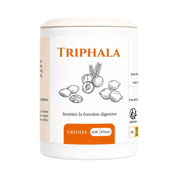 Triphala 375mg - 60 gélules - Herboristerie du Vieux Nice