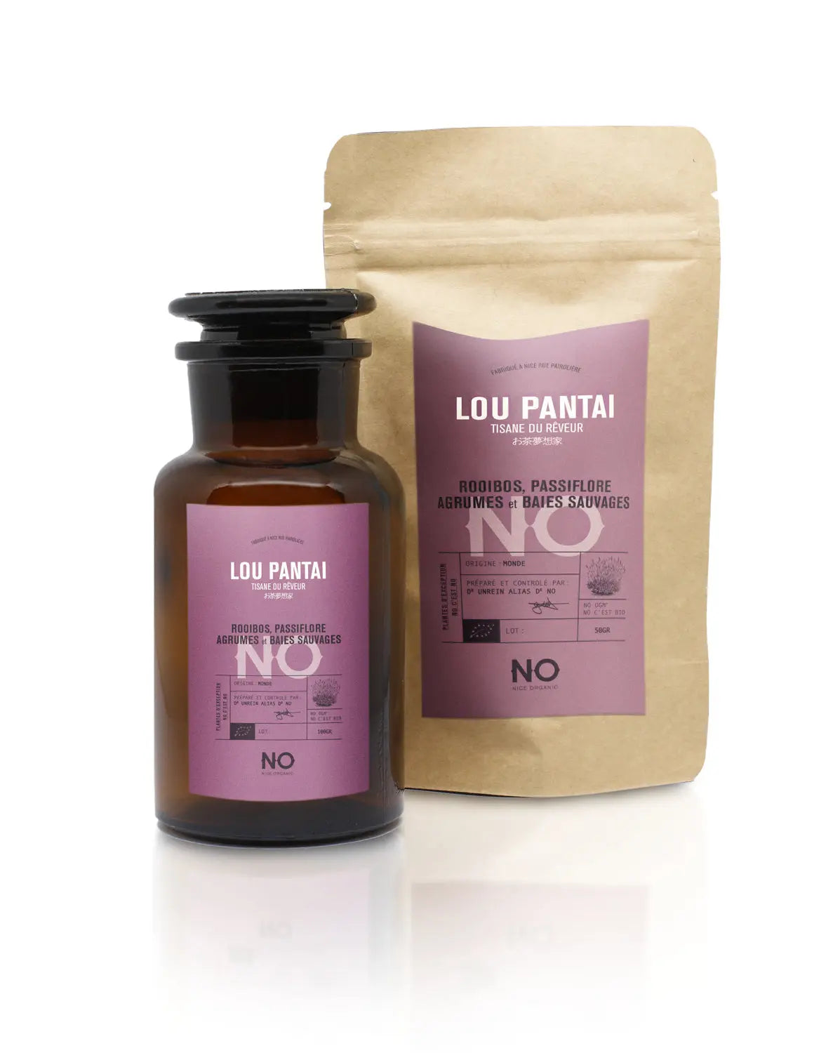 Lou Pantai : la tisane du réveur Nice organic herboristerie bio