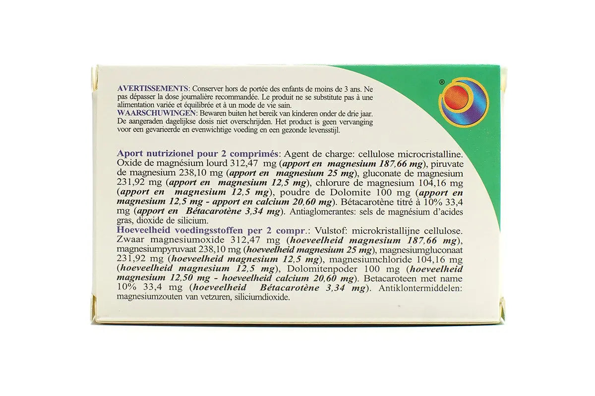 Magsol 5 - magnésium - système nerveux NICE ORGANIC herboristerie bio