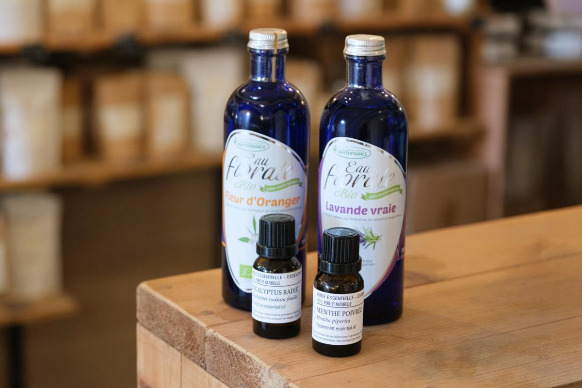 Huiles essentielles et hydrolats