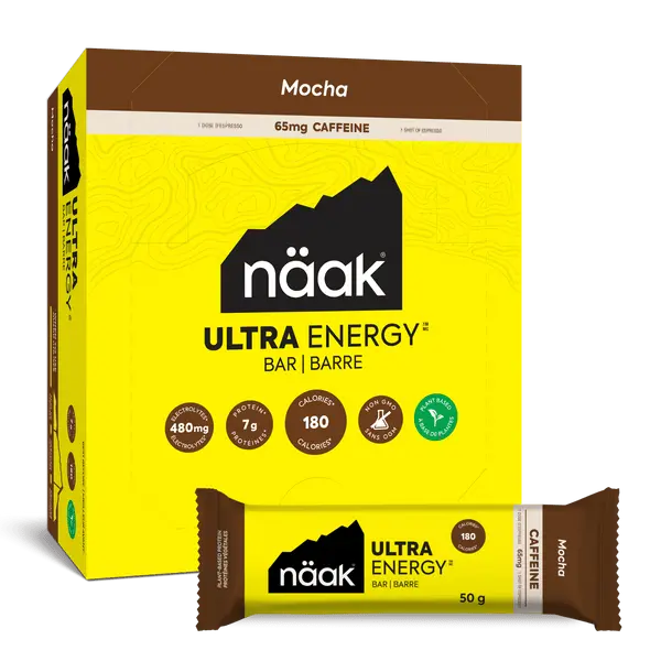 Barre énergétique Mocha Näak Ultra Energy™ NICE ORGANIC herboristerie bio