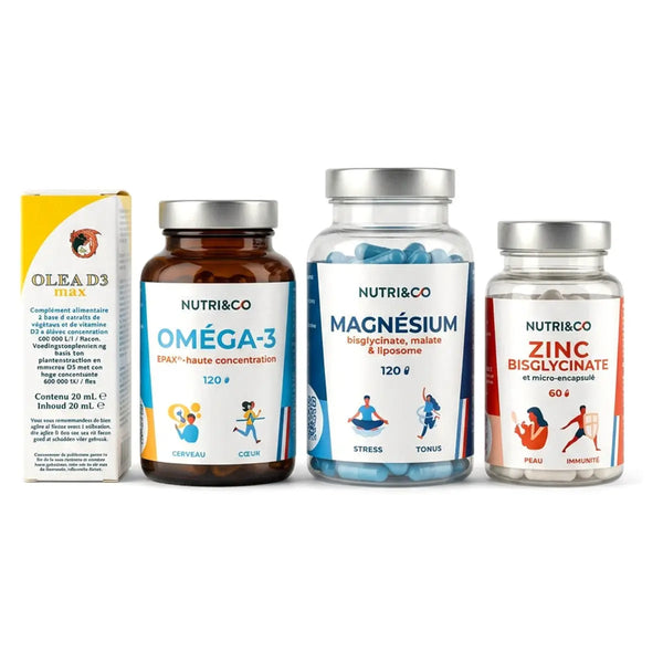 Pack 2 mois — 4 produits — Les Essentiels