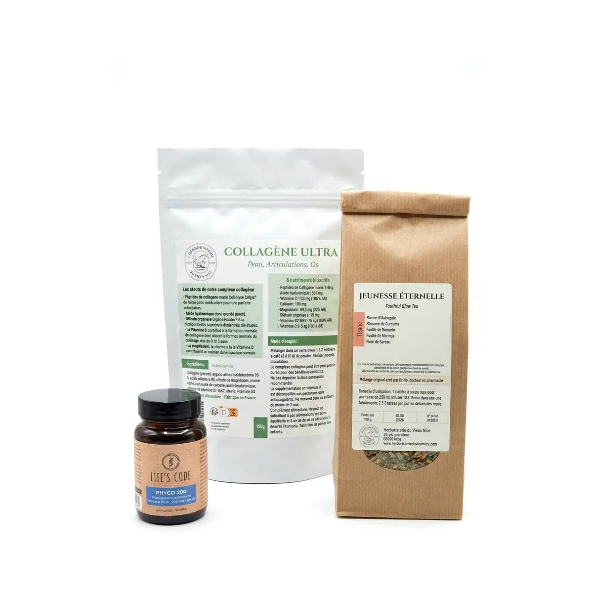 Pack Essentiel 1 mois — 3 produits — Anti-Âge Global