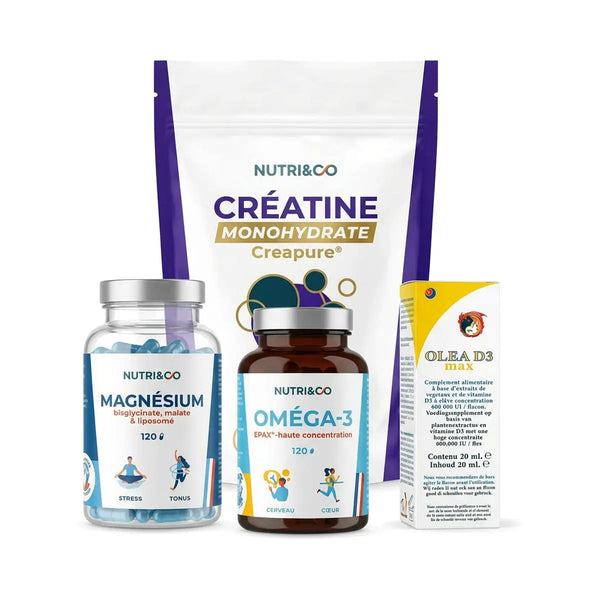 Pack Socle 2 mois — 4 produits — Équilibre Féminin 45+