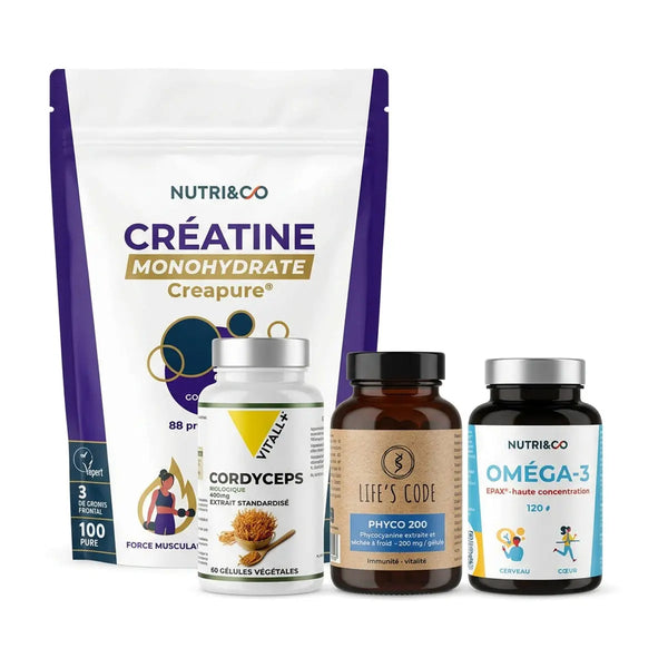 Pack Performance 2 mois — 4 produits — Sport et Récupération