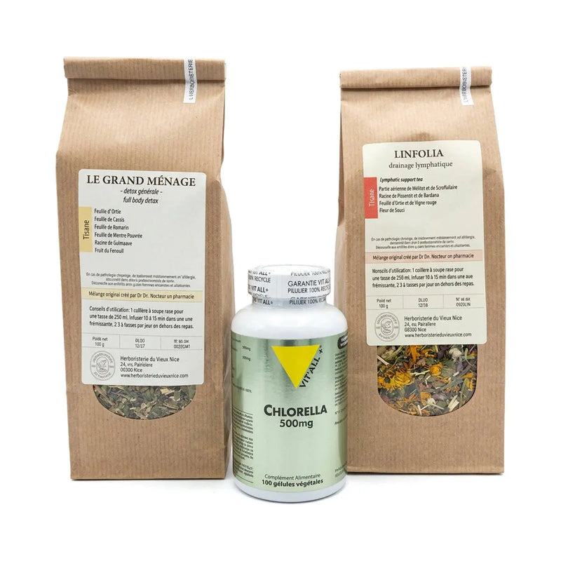 Pack Entretien 2 mois — 3 produits — Détox et Drainage