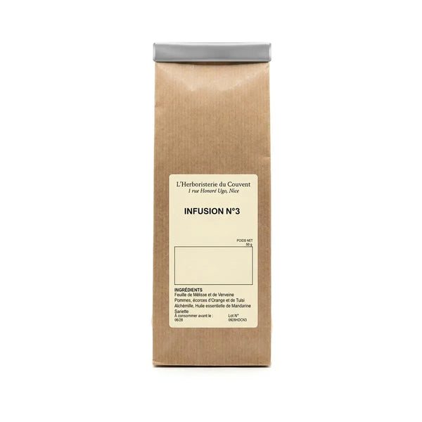 Infusion N°3 - Mélisse, Verveine, Pomme & Mandarine - Herboristerie du Couvent
