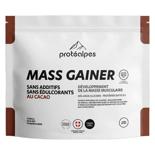 Mass Gainer 2kg - 20 portions - Protéalpes