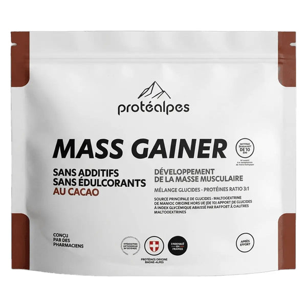 Mass Gainer 2kg - 20 portions - Protéalpes