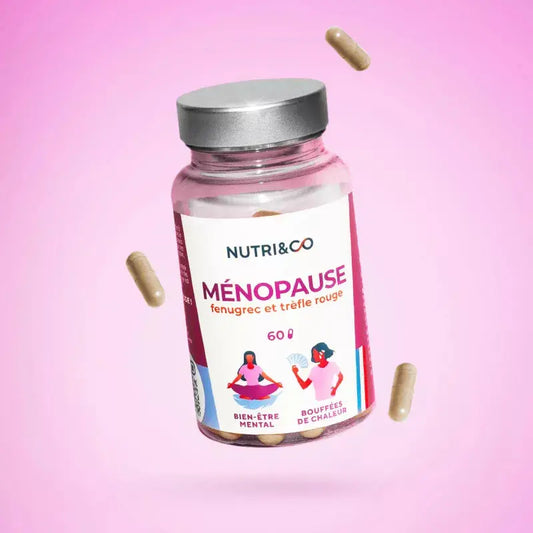 Ménopause boite de 60 gélules Nutri&Co NICE ORGANIC herboristerie bio