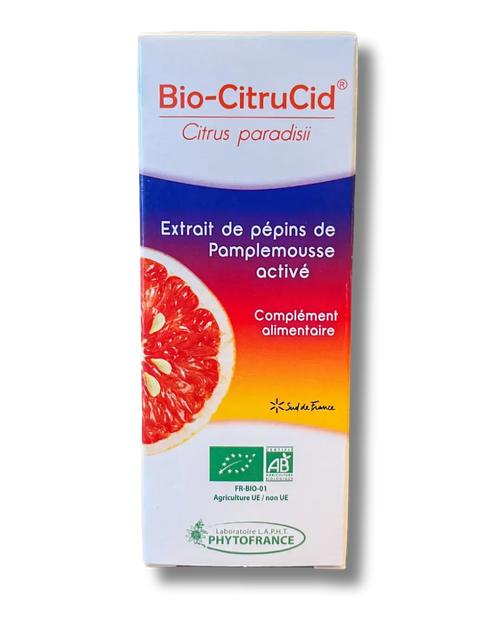 Bio-CitruCid 50ml extrait de pépins pamplemousse activé NICE ORGANIC herboristerie bio