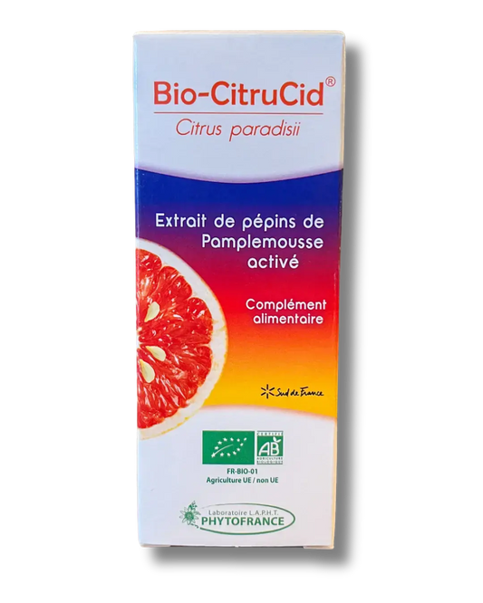 Bio-CitruCid 50ml extrait de pépins pamplemousse activé NICE ORGANIC herboristerie bio