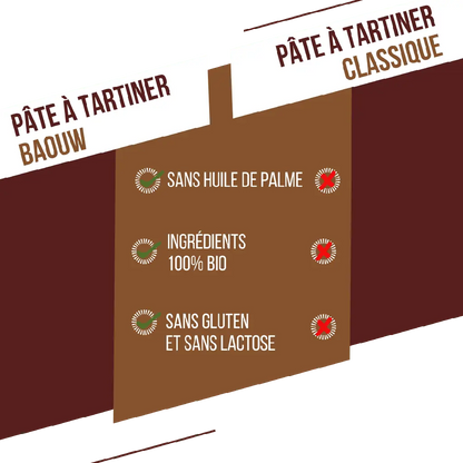 Pâtes à tartiner Crunchy Praliné - Noisette Herboristerie bio du vieux Nice