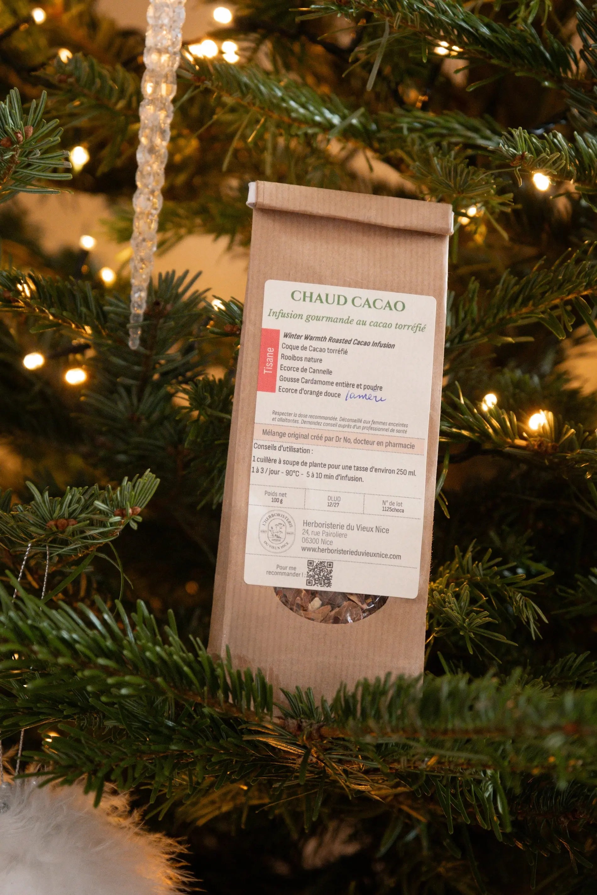 Tisane Chaud cacao NICE ORGANIC herboristerie bio