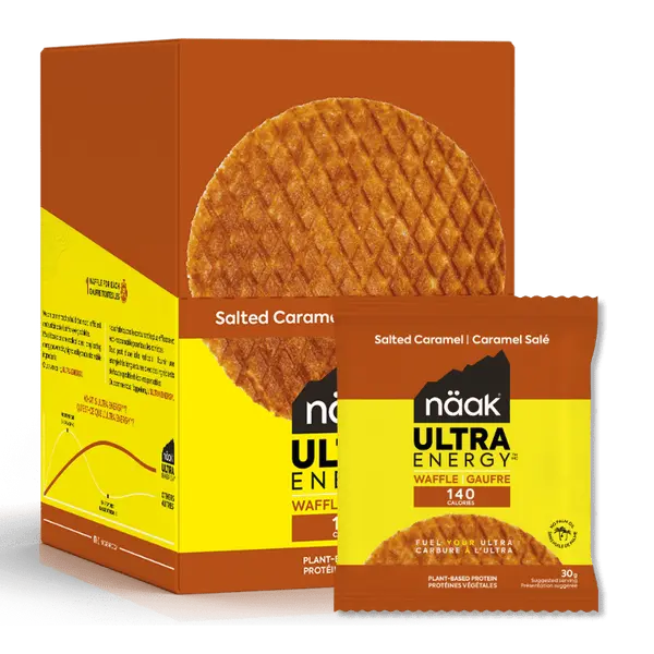 Gaufre caramel salé Näak Ultra Energy™ NICE ORGANIC herboristerie bio