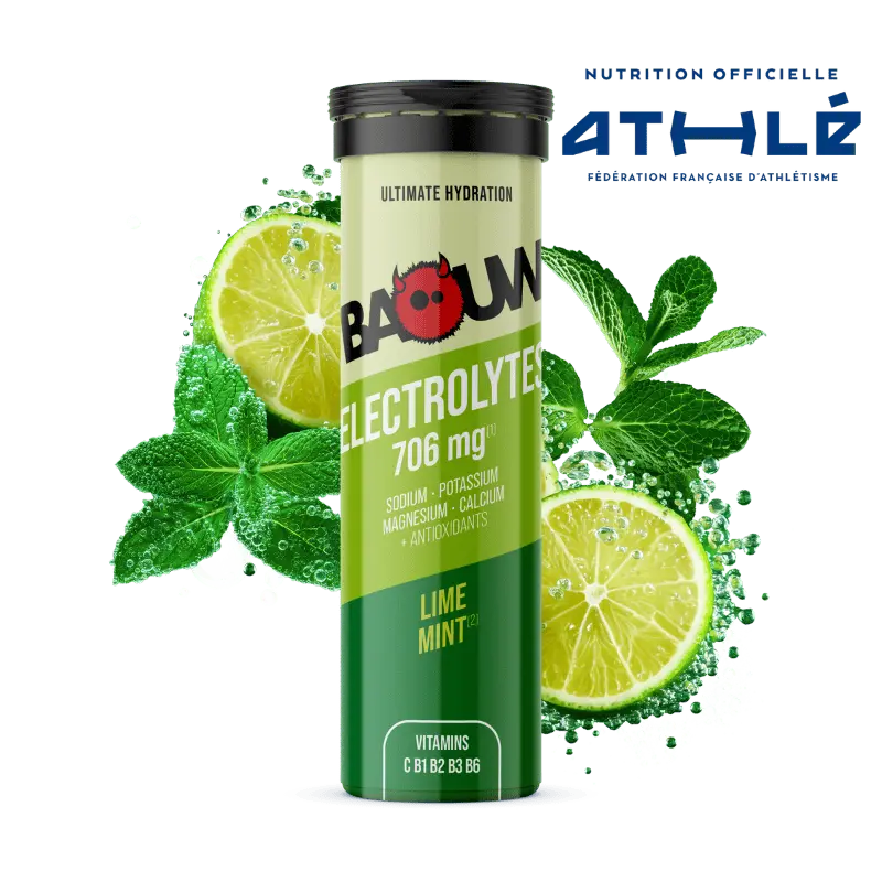 Pastilles Électrolytes Citron Vert - Menthe Herboristerie bio du vieux Nice
