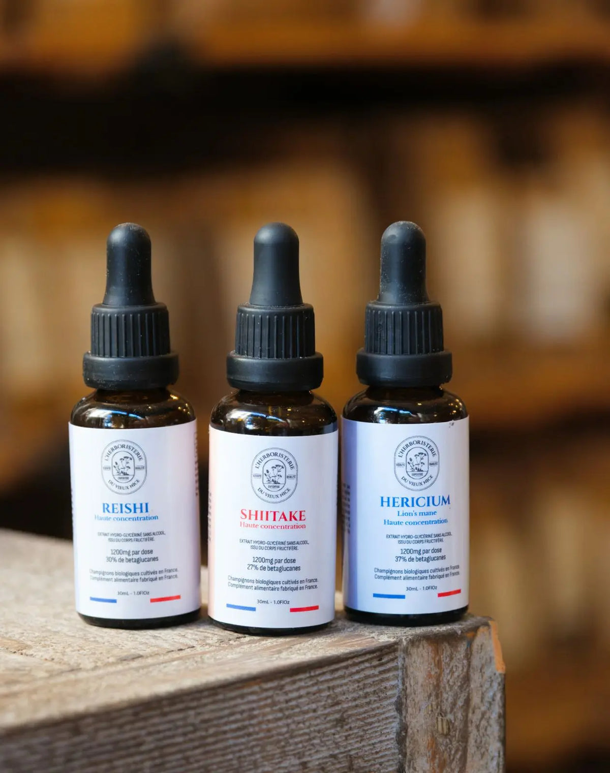 Reishi 1200 mg sans alcool - 30ml - Herboristerie du Vieux Nice - photo 2