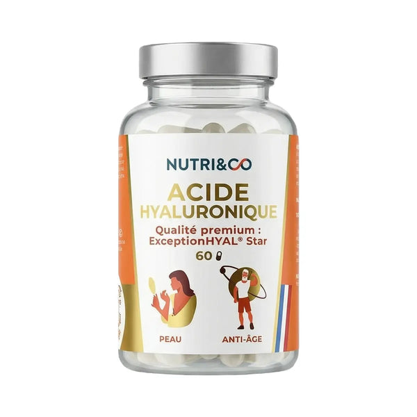 Acide Hyaluronique ExceptionHYAL® Star - 60 gélules - Nutri&Co