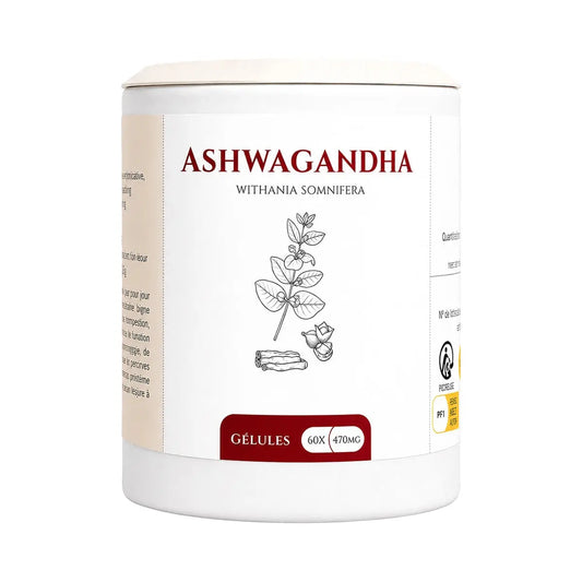 Ashwagandha 375mg - 60 gélules - Herboristerie du Vieux Nice