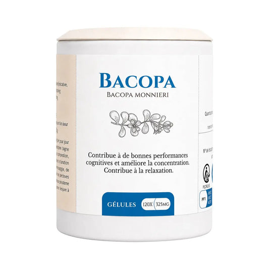 Bacopa (Brahmi) 250mg - 120 gélules - Herboristerie du Vieux Nice