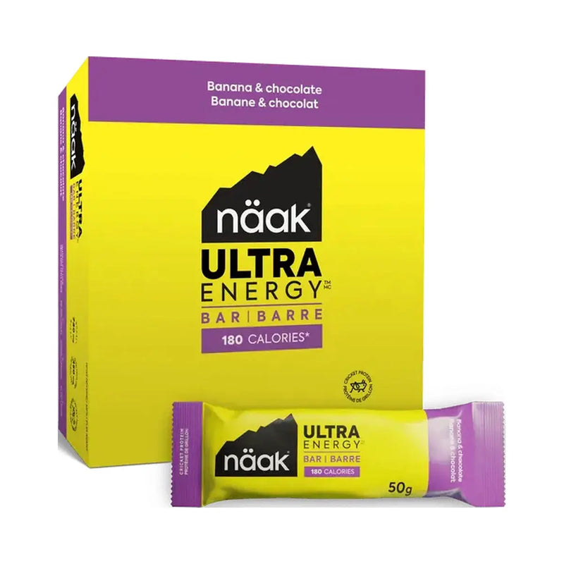 Barre énergétique Banane et chocolat Näak Ultra Energy™ NICE ORGANIC herboristerie bio