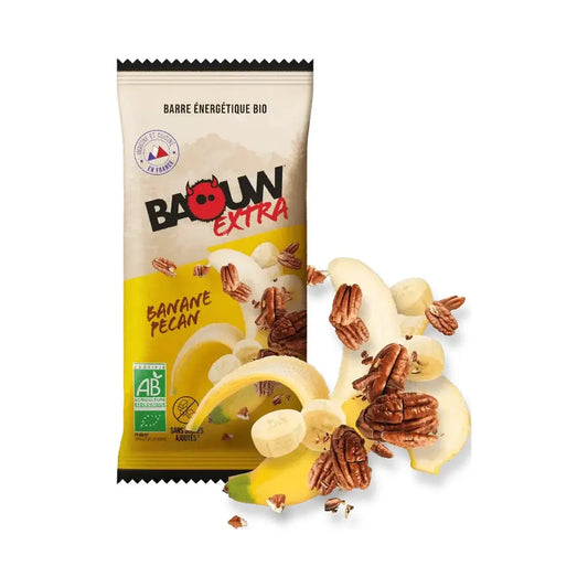 Barres Énergétiques : banane - pécan Baouw Herboristerie bio du vieux Nice