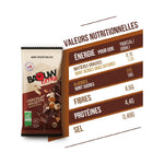 Barres Énergétiques : chocolat - noisette Baouw Herboristerie bio du vieux Nice