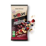 Barres Protéinées : fruits rouges - cajou Baouw NICE ORGANIC herboristerie bio