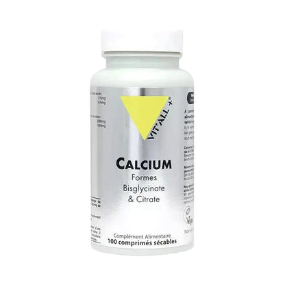 Calcium boite de 100 gélules Vit'All+ NICE ORGANIC herboristerie bio