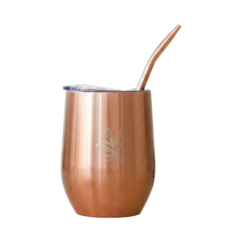 Calebasse Isotherme Inox avec Bombilla - Infusion & Maté