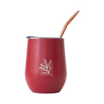 Calebasse Isotherme Inox avec Bombilla - Rouge