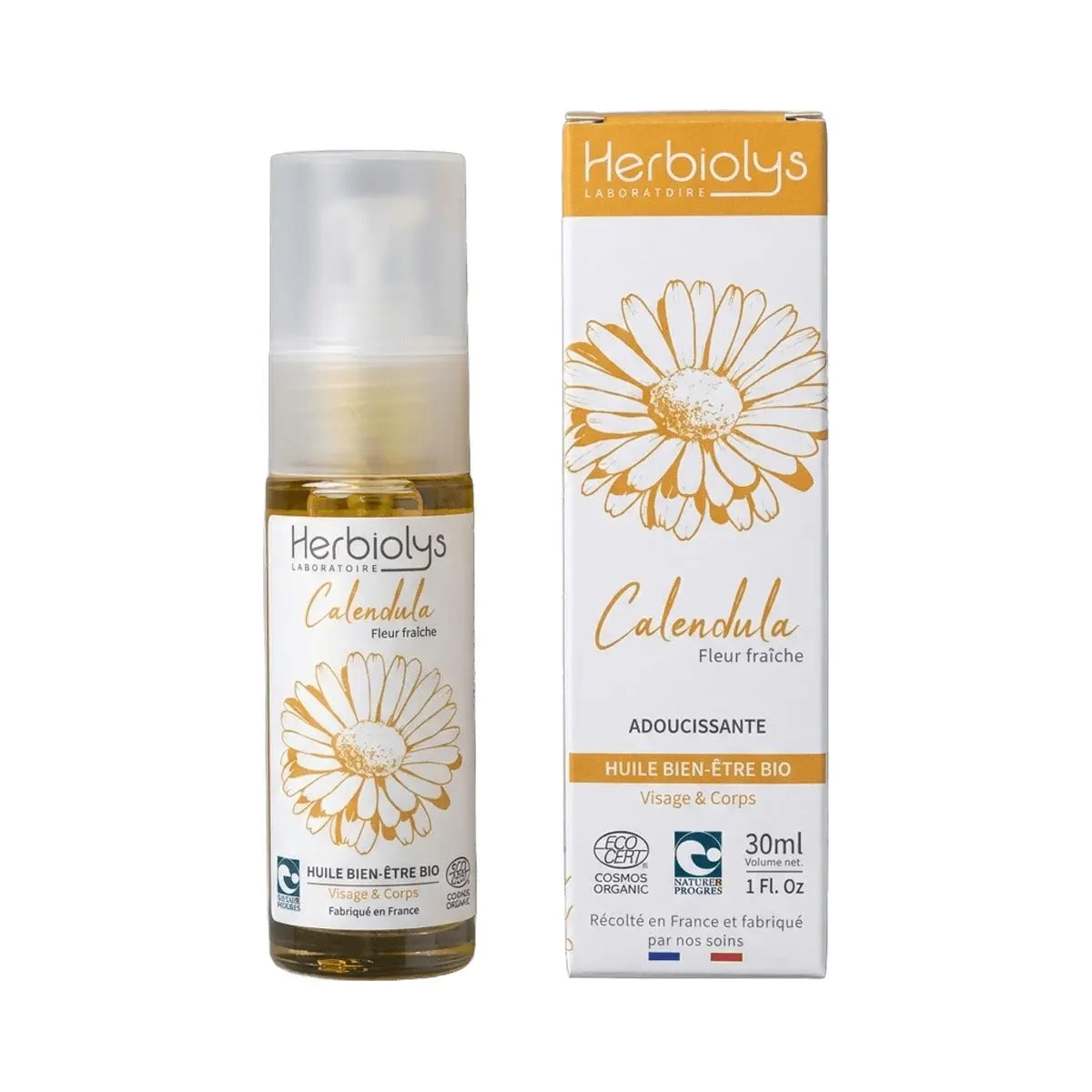 Calendula /  Souci - Macérât Huileux 30ml - Herbiolys