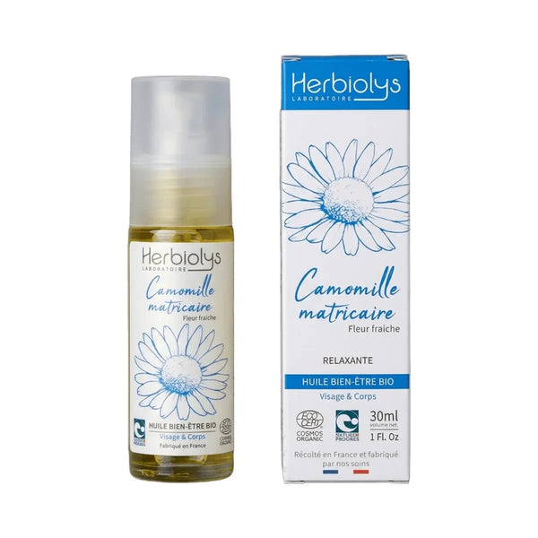 Huile de Camomille Matricaire - Macérât Huileux 30ml - Herbiolys