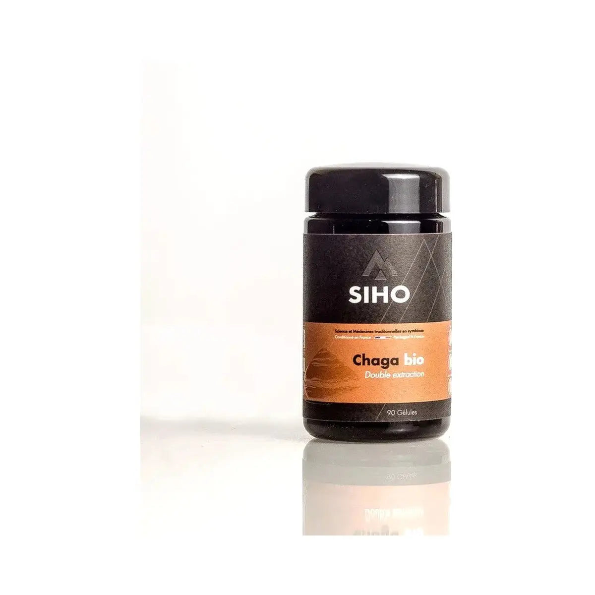 Chaga, extrait bio hautement dosé 60 gélules - SIHO NICE ORGANIC herboristerie bio