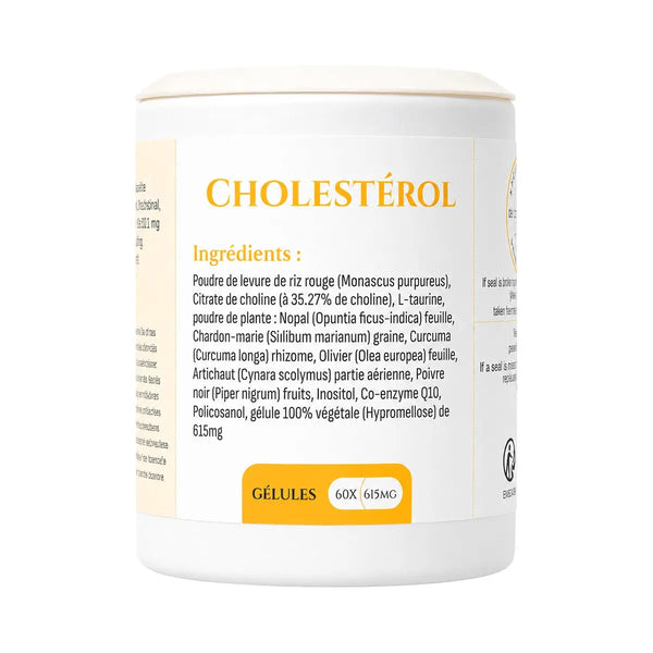 Cholestérol Complexe - 60 gélules - Herboristerie du Vieux Nice