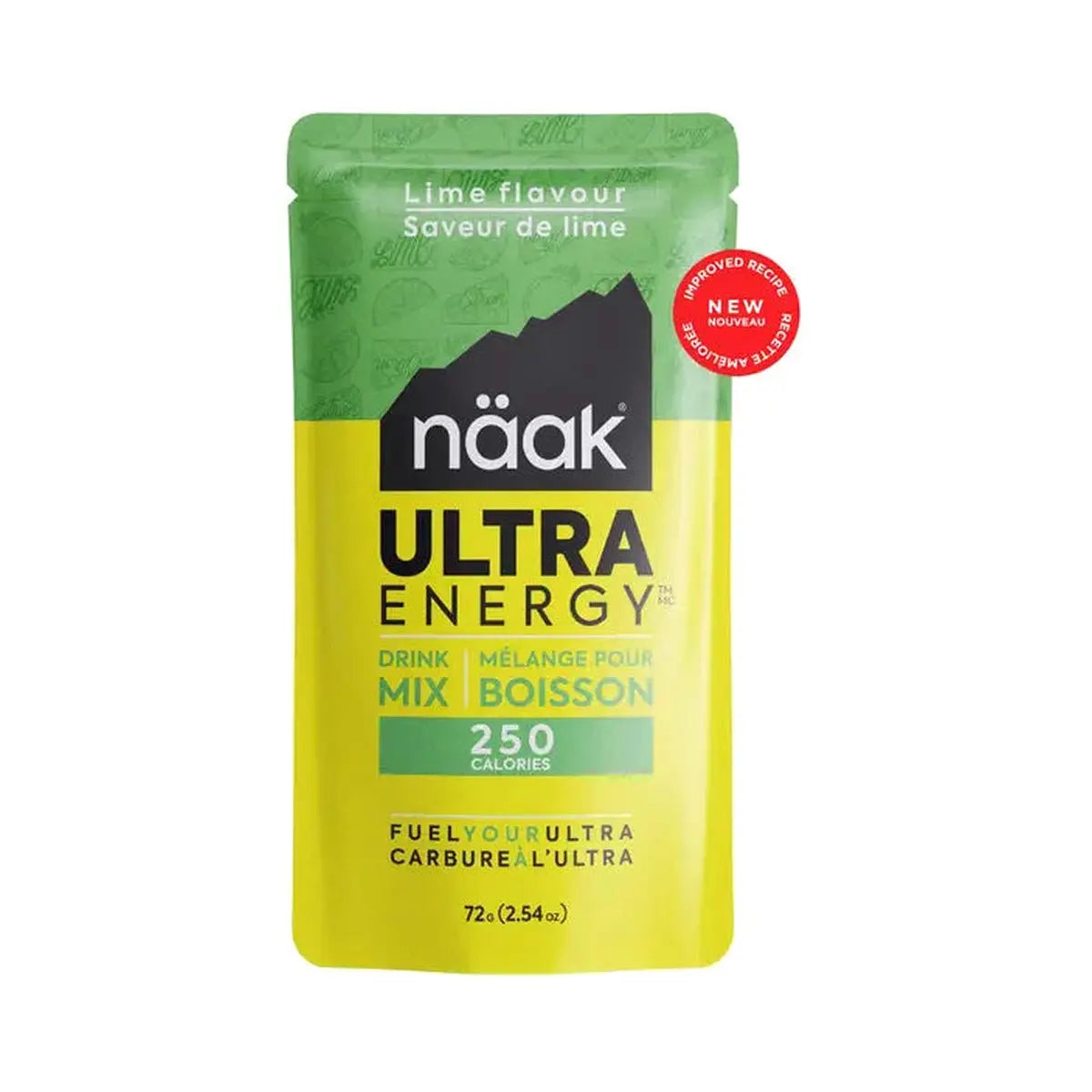 Citron Vert - Sachets individuels  Näak Ultra Energy™ NICE ORGANIC herboristerie bio
