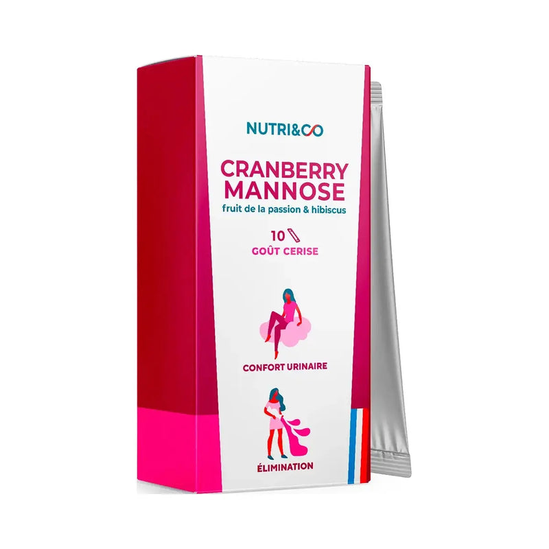 D manose / Cranberry 10 sticks Nutri&Co NICE ORGANIC herboristerie bio