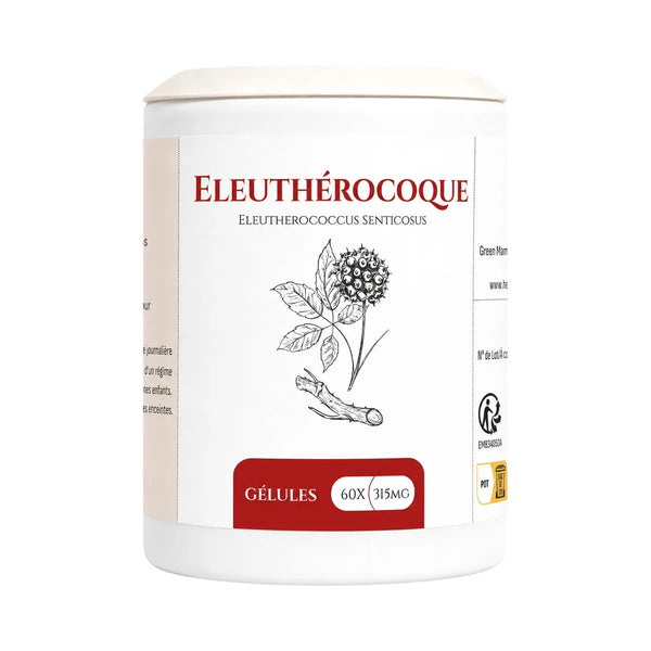 Éleuthérocoque 220mg - 60 gélules - Herboristerie du Vieux Nice