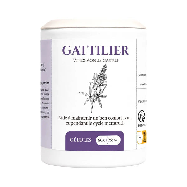 Gattilier 96mg - 60 gélules - Herboristerie du Vieux Nice