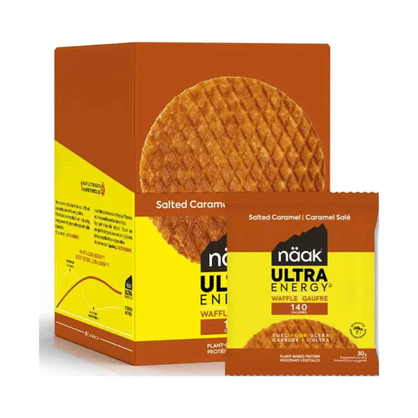 Gaufre caramel salé Näak Ultra Energy™ NICE ORGANIC herboristerie bio
