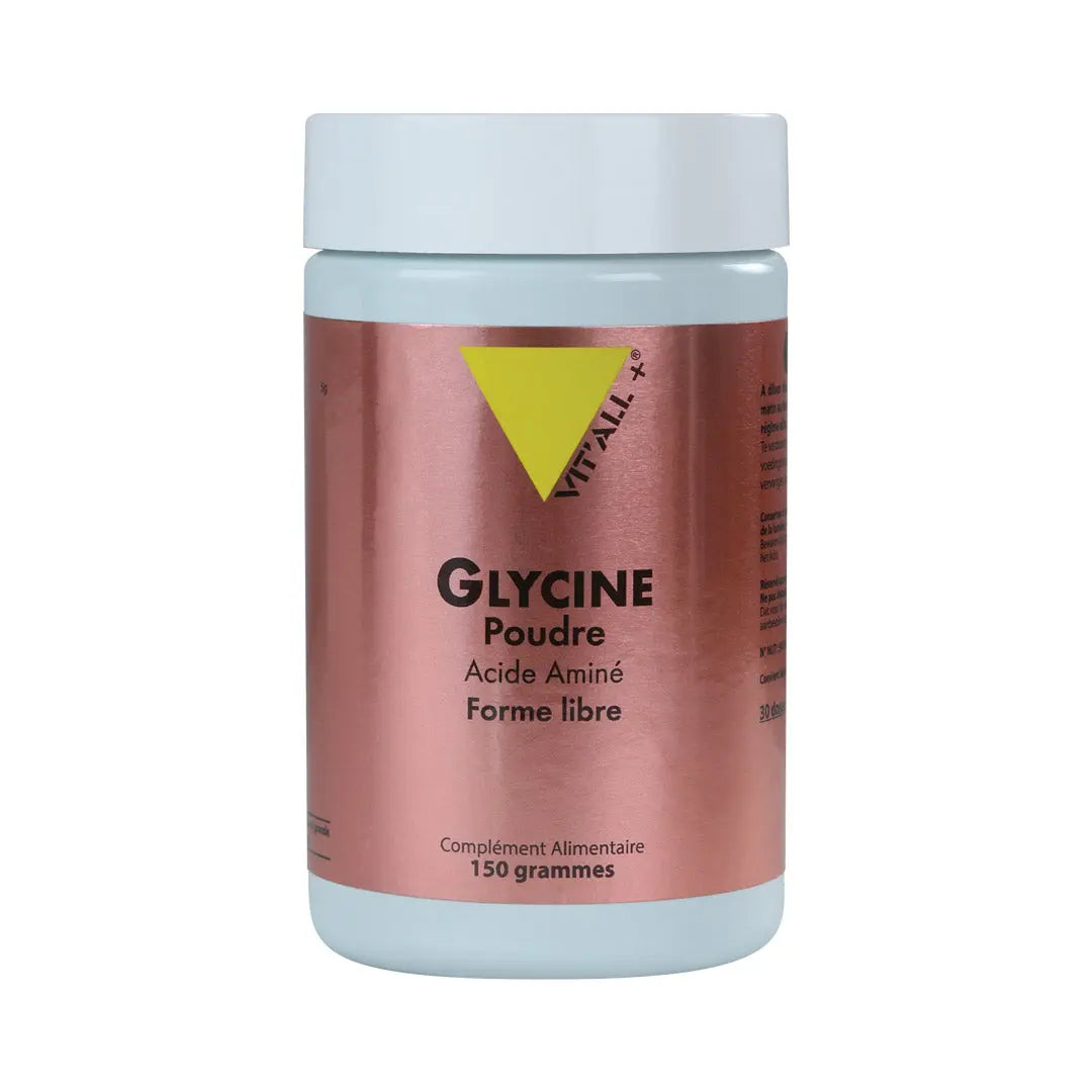 Glycine Poudre 150 grammes Vit'All+ NICE ORGANIC herboristerie bio