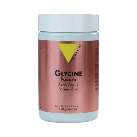 Glycine Poudre 150 grammes Vit'All+ NICE ORGANIC herboristerie bio