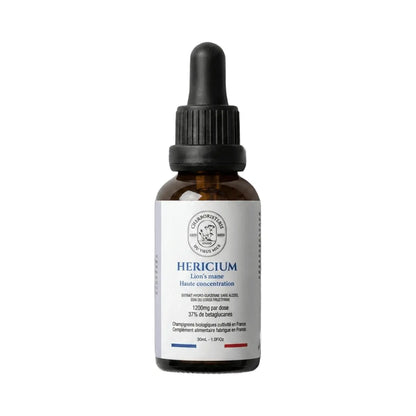 Hericium Lion's Mane 1200 mg sans alcool - 30ml - Herboristerie du Vieux Nice