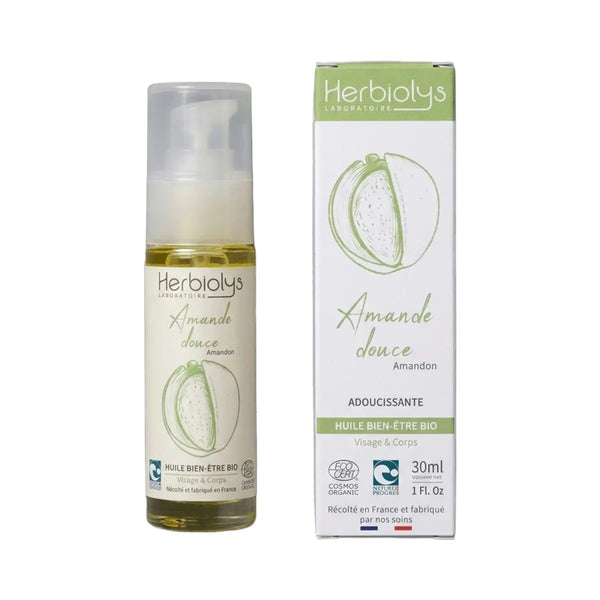 Huile d'Amande Douce - 30ml - Herbiolys