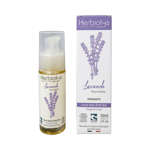 Huile Lavande Officinale - Macérât huileux 30ml - Herbiolys