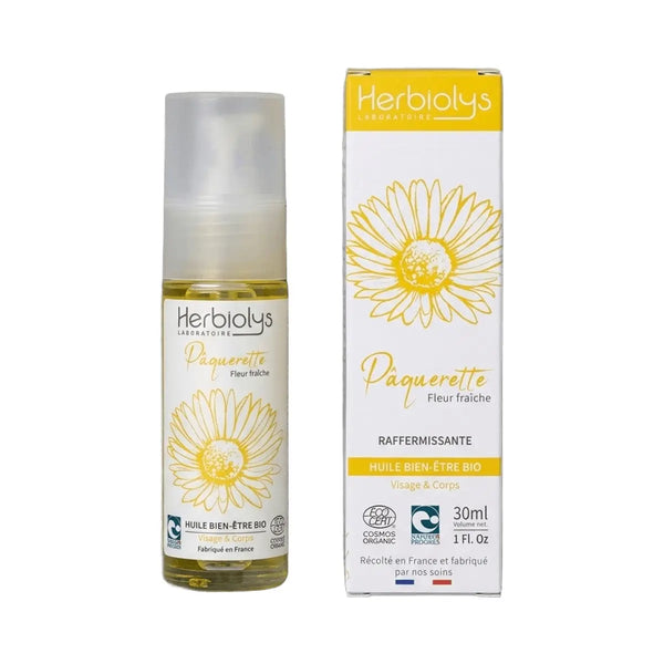 Huile Pâquerette - Macérât huileux 30ml - Herbiolys