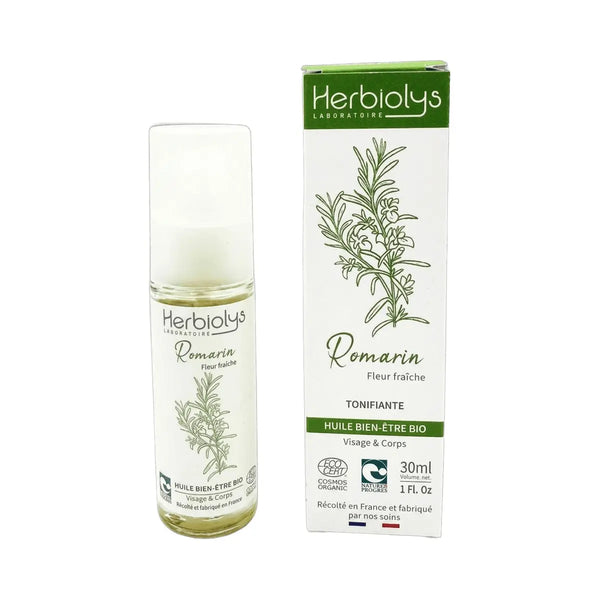 Huile Romarin - Macérât Huileux de 30ml - Herbiolys