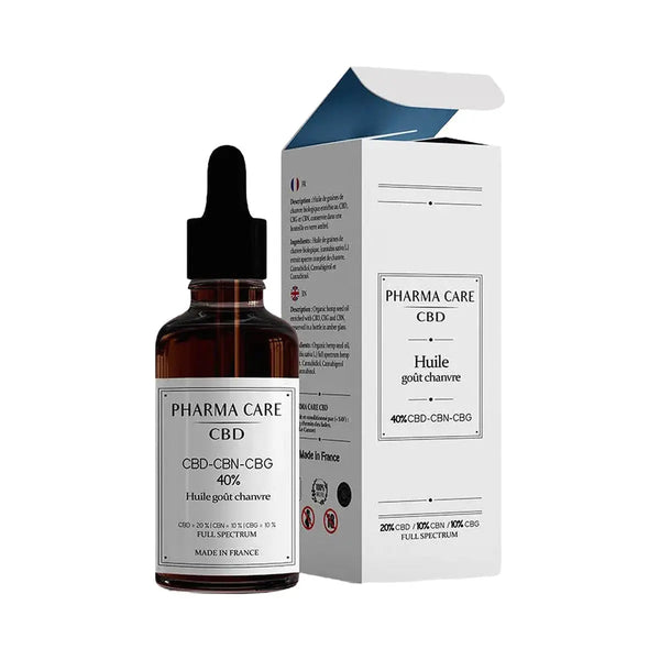 Huile CBD Full Spectrum 40% - Pharmacare (10 ml)
