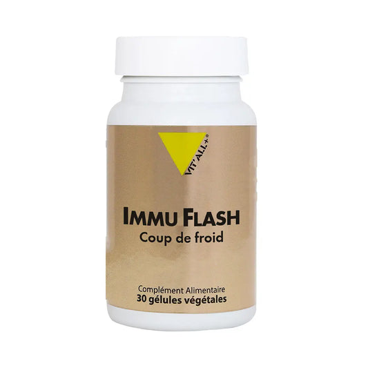 Immu flash boite de 30 gélules Vit'All+ NICE ORGANIC herboristerie bio