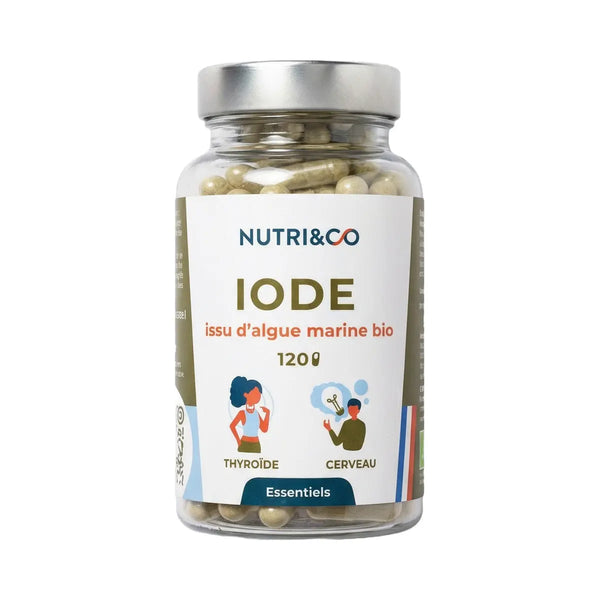 Iode PureSea - 120 gélules - Nutri&Co
